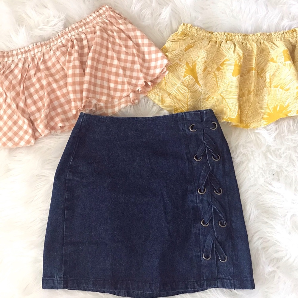 ’TINA’ Denim Mini